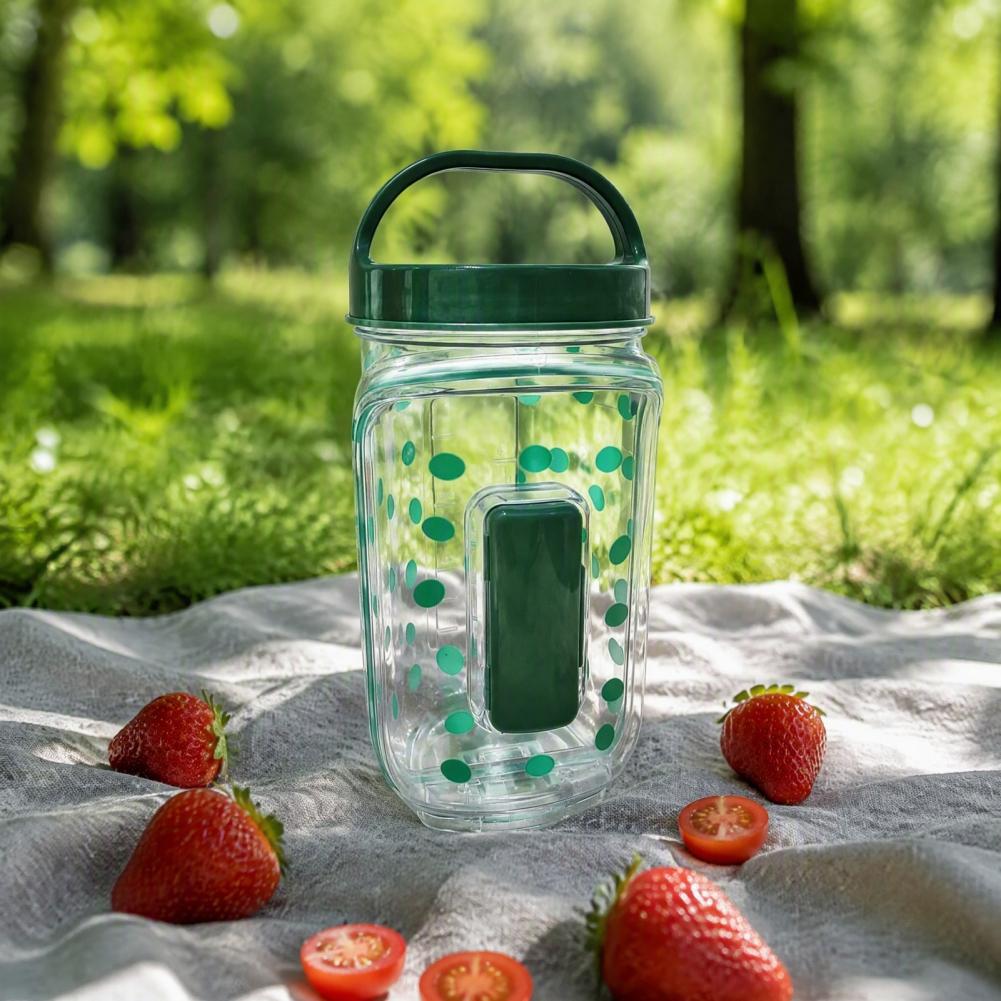 Meal Prep Jar Salad - Portable Lunch Bowl for Work Leak