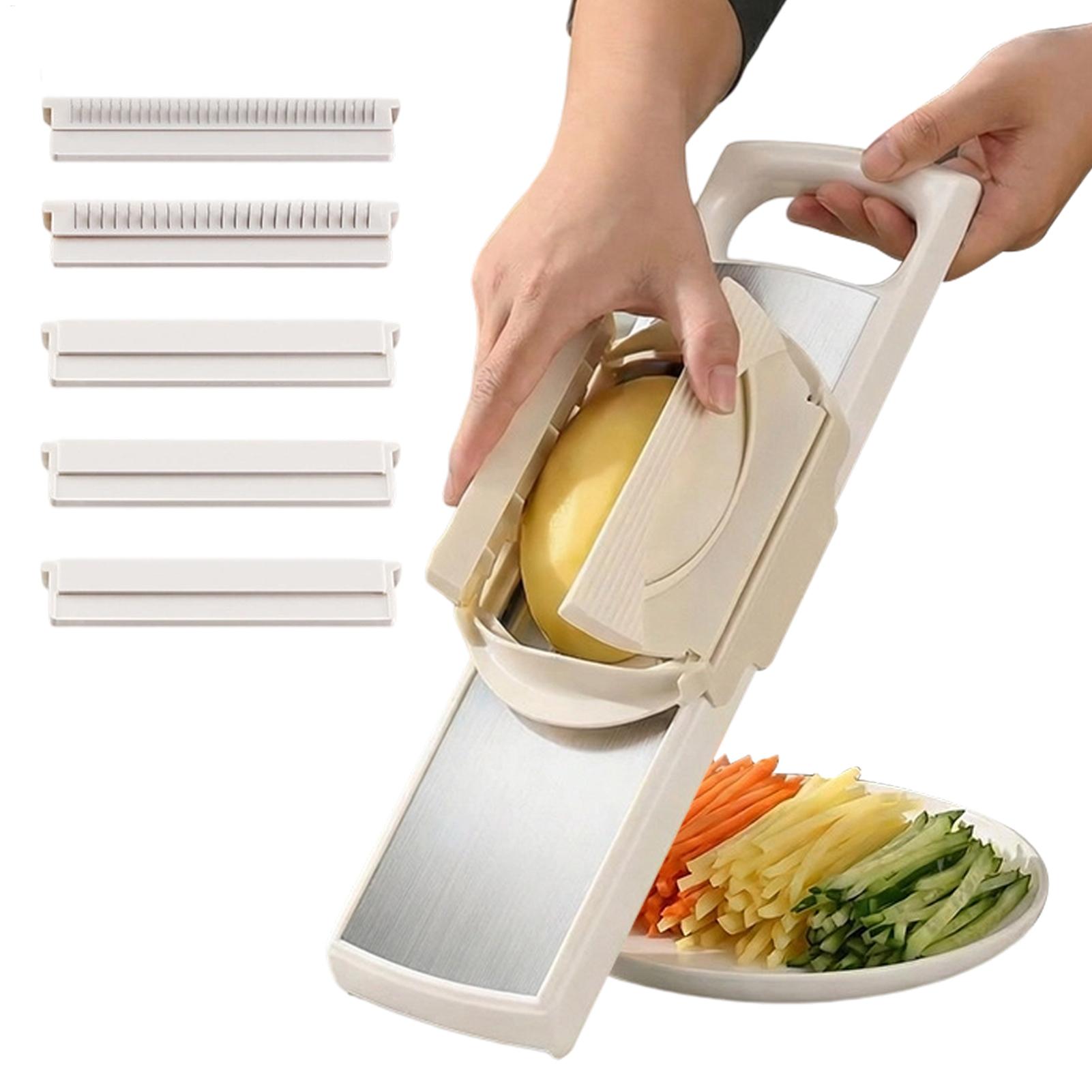 Meal Prep Manual - Ergonomic Handheld Vegetable Cutter, Safe Manual
