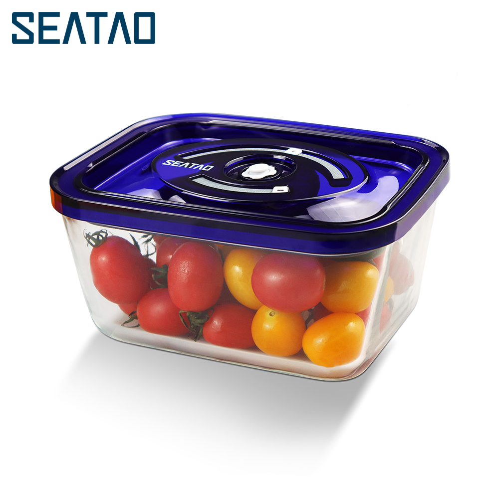 Meal Prep Glass Containers With Lids - SEATAO Glass Food Storage Containers Preserve