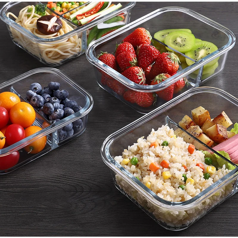 Glass Lunch Box Sealed Fresh-K - Meal Prep Glass Containers With Lids recension och pris