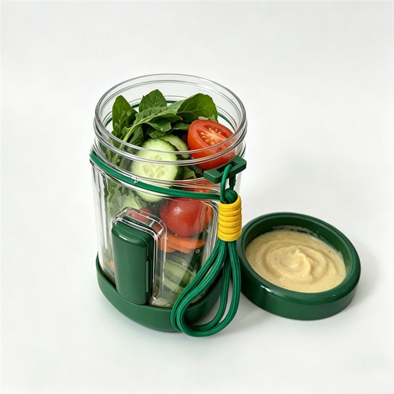 ABDJ-Leakproof Salad Pod Porta - Meal Prep Jar Salad recension och pris