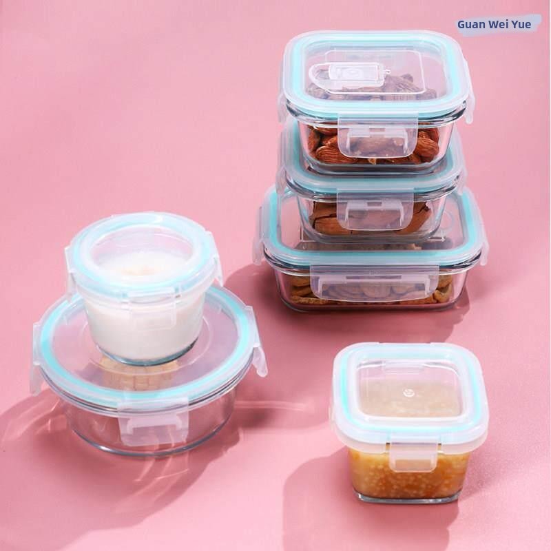  Glass Food Container with Lid - Meal Prep Glass Containers With Lids recension och pris