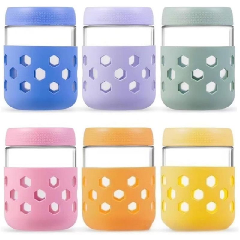 SOFT-Glass Jars With Airtight  - Meal Prep Glass Containers With Lids recension och pris