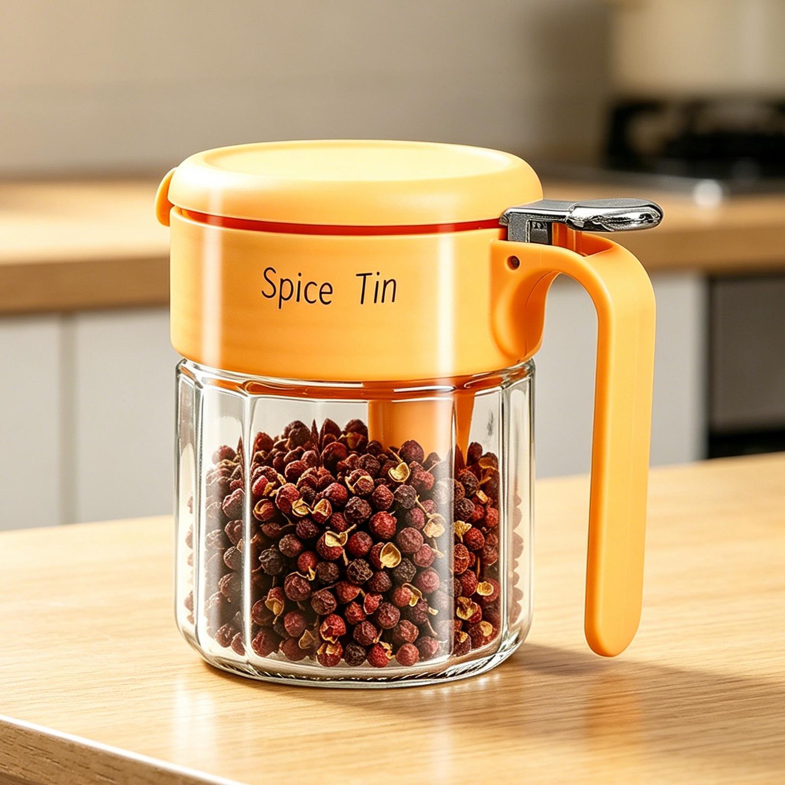 Seasoning Container 400ml Mult - Meal Prep Glass Containers With Lids recension och pris