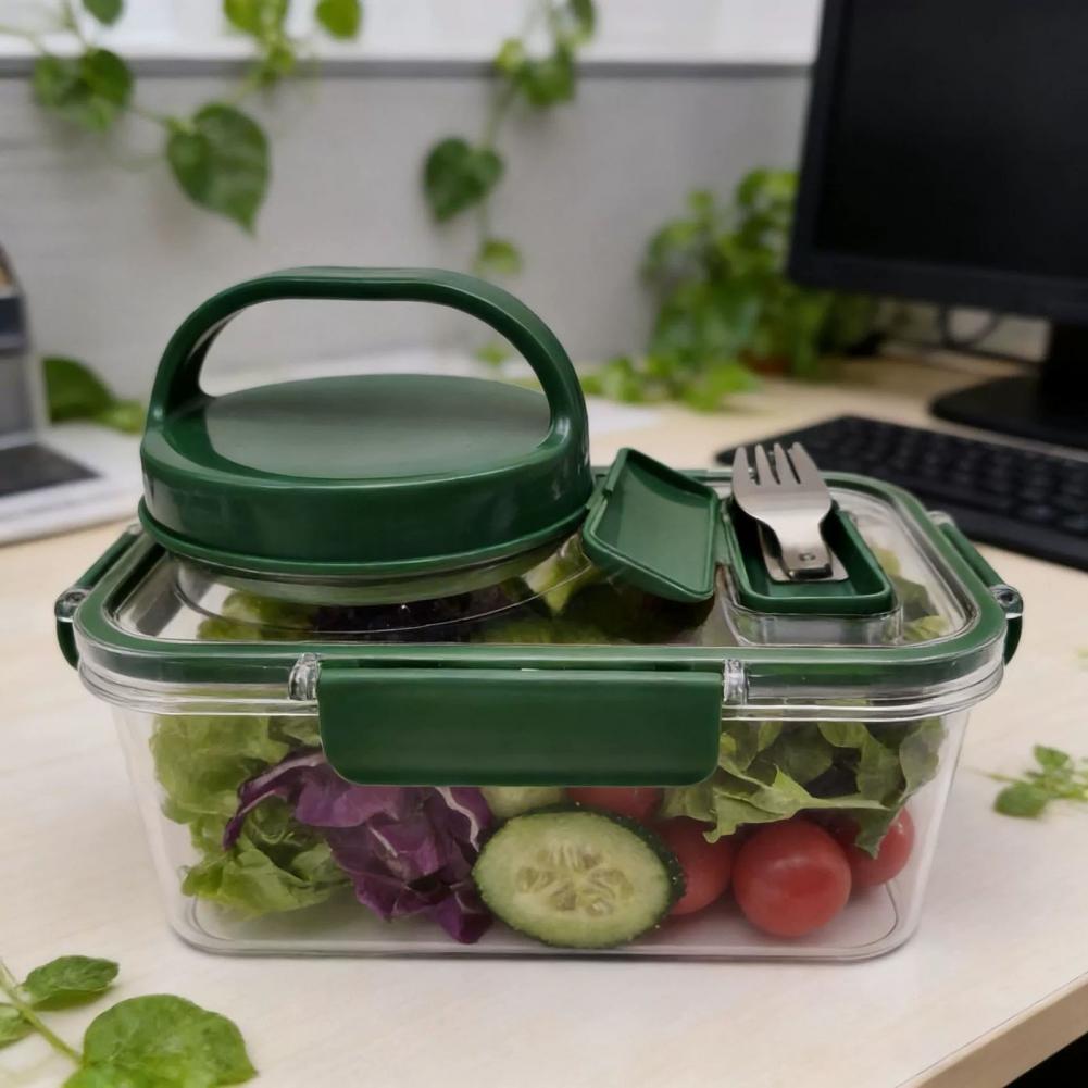 Leak-proof Salad Box 2-pack Sa - Meal Prep Jar Salad recension och pris