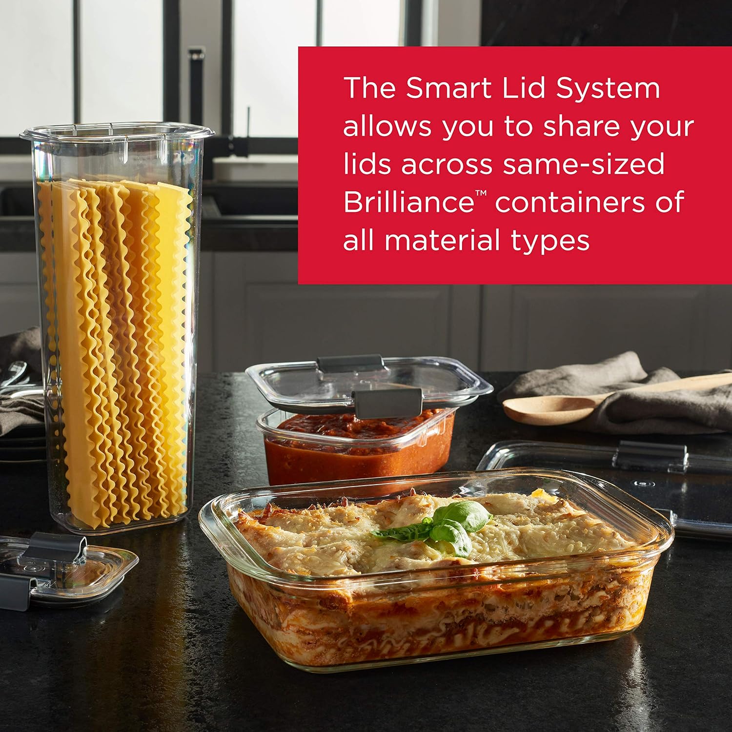 Brilliance Glass Food Storage  - Meal Prep Glass Containers With Lids recension och pris