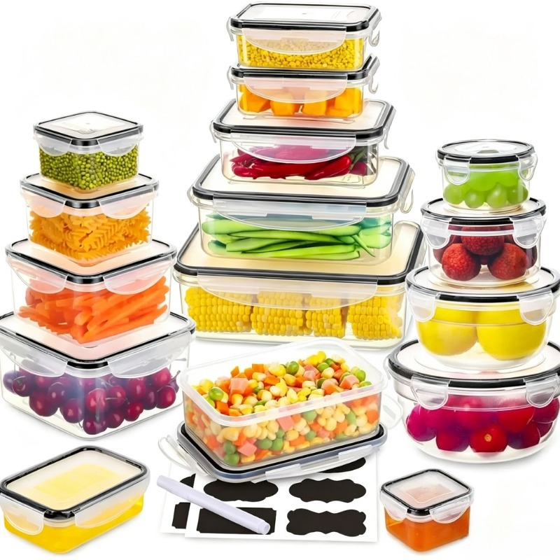 Glass Food Storage Containers  - Meal Prep Glass Containers With Lids recension och pris