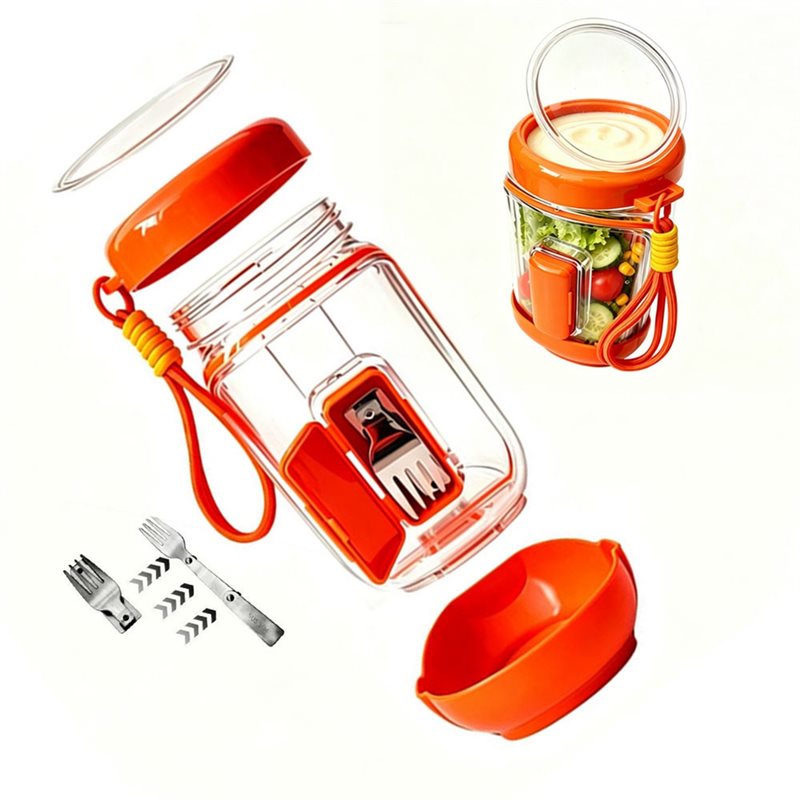DTA4-For Meal Prep Compatible  - Meal Prep Jar Salad recension och pris